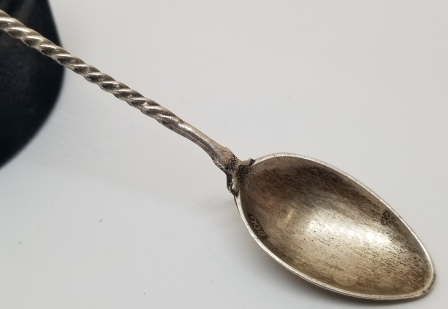 SAPI OSMANLICA YAZILI OSMANLI DÖNEMİ GÜMÜŞ KAŞIK