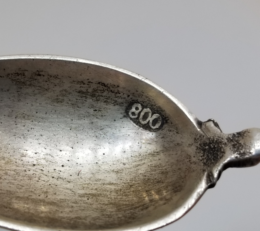 SAPI OSMANLICA YAZILI OSMANLI DÖNEMİ GÜMÜŞ KAŞIK