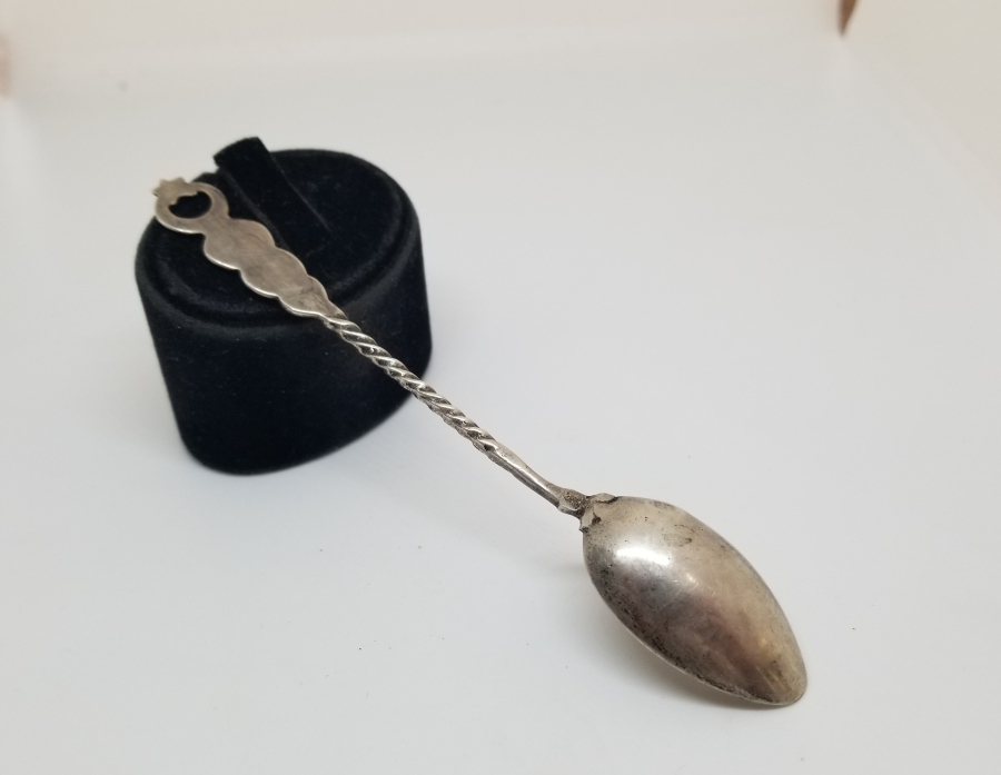 SAPI OSMANLICA YAZILI OSMANLI DÖNEMİ GÜMÜŞ KAŞIK