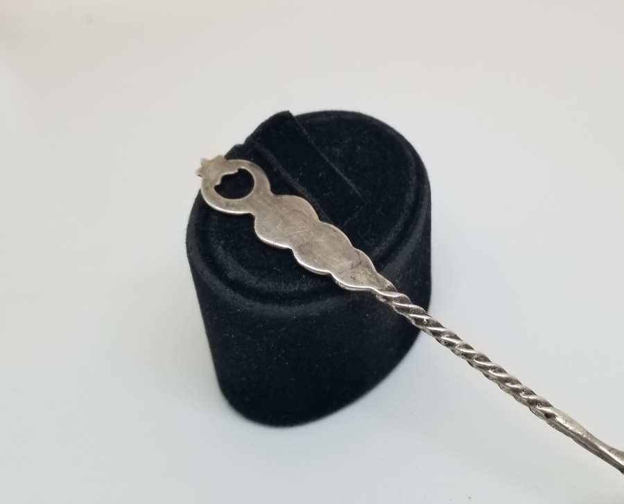 SAPI OSMANLICA YAZILI OSMANLI DÖNEMİ GÜMÜŞ KAŞIK