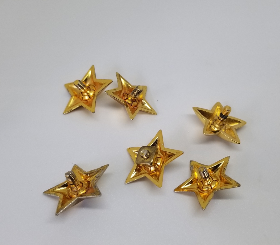 ÜZERLERİ ALTIN VERMEYLİ PAŞA APOLET YILDIZLARI LOTU