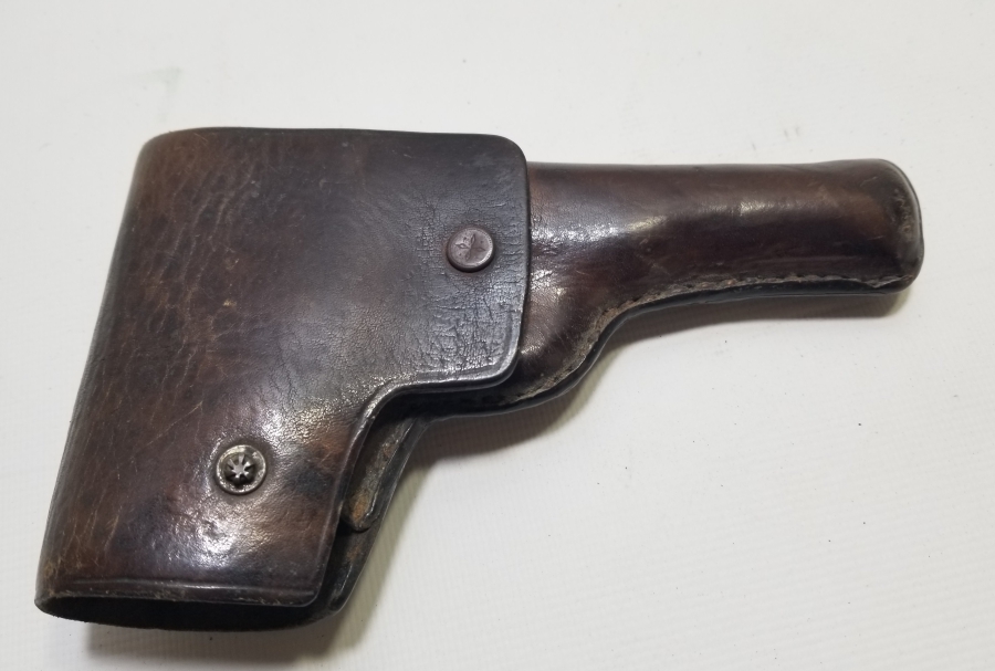 1. DÜNYA SAVAŞI DÖNEMİ OSMANLI DERİ TABANCA KILIFI