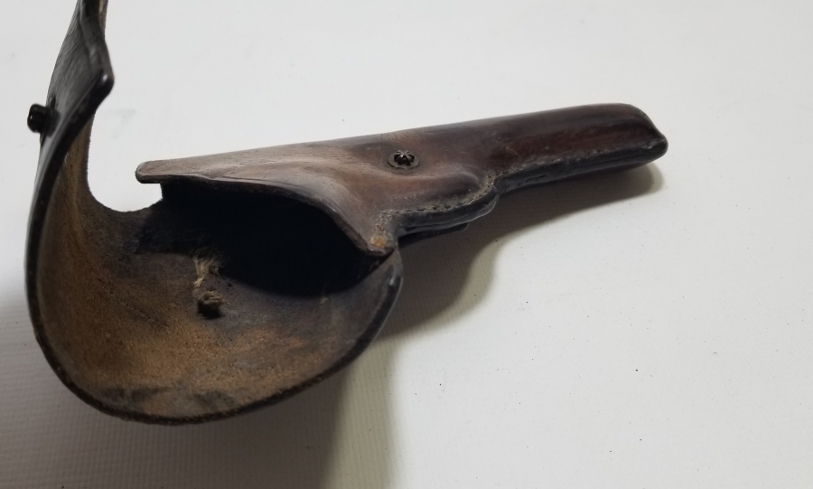 1. DÜNYA SAVAŞI DÖNEMİ OSMANLI DERİ TABANCA KILIFI