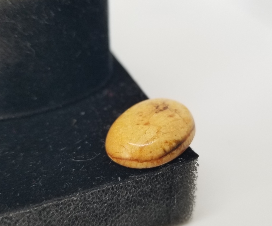 KAYA DAMLA KEHRİBAR YÜZÜK KAŞI