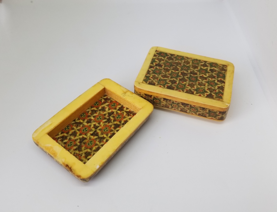 HATEM İŞİ ANTİKA KAPAKLI KUTU