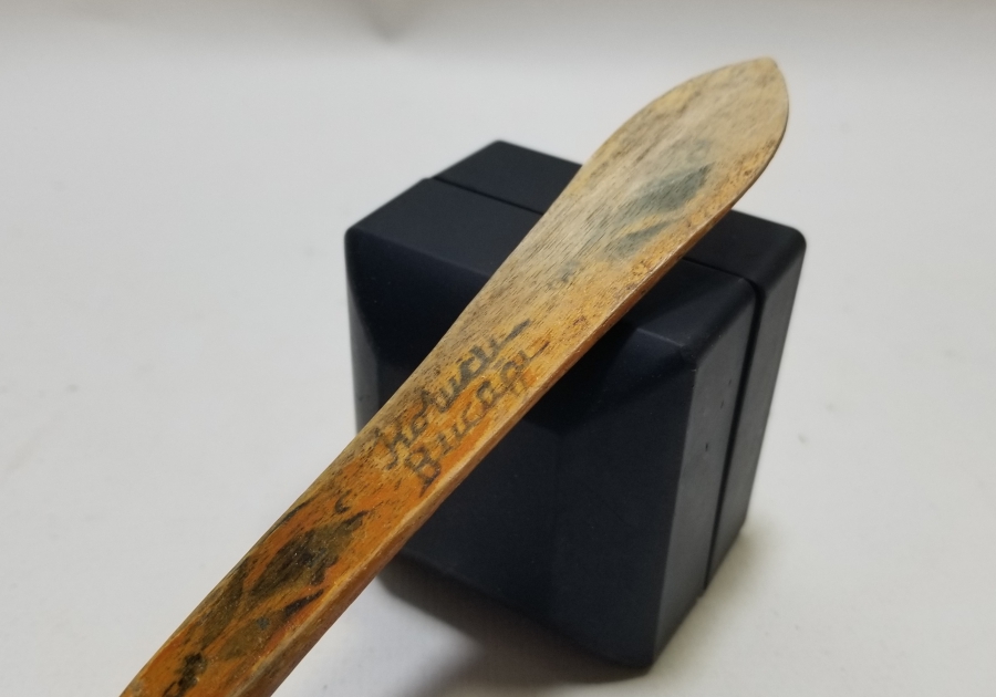 EL BOYAMA ANTİKA TAHTA KAŞIK