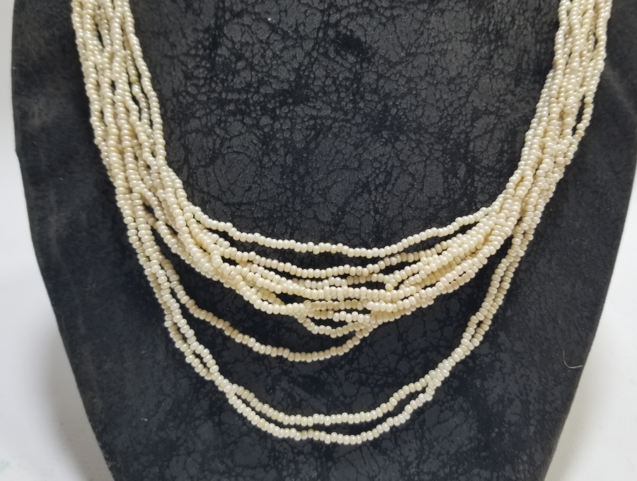 OSMANLI DÖNEMİ İNCİ FORMLU OPAL GERDANLIK