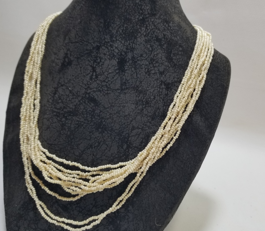 OSMANLI DÖNEMİ İNCİ FORMLU OPAL GERDANLIK