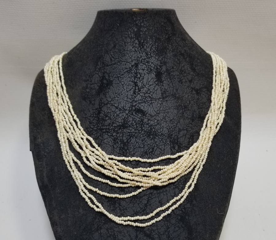 OSMANLI DÖNEMİ İNCİ FORMLU OPAL GERDANLIK