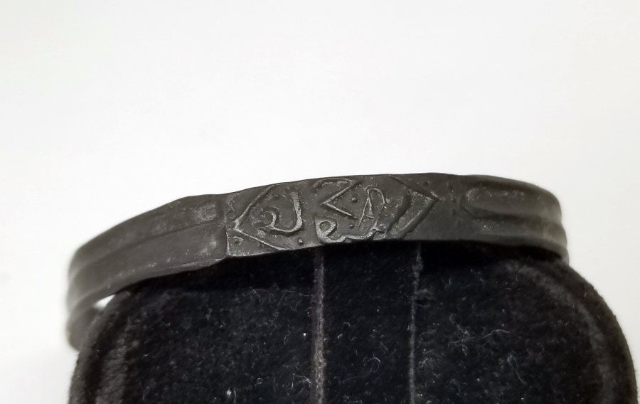 1800 BAŞLARI ÜZERİ OSMANLICA YAZILI NADİR TILSIMLI ERKEK BİLEKLİĞİ - NADİR