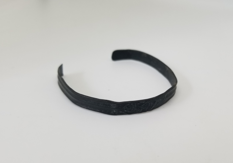 1800 BAŞLARI ÜZERİ OSMANLICA YAZILI NADİR TILSIMLI ERKEK BİLEKLİĞİ - NADİR