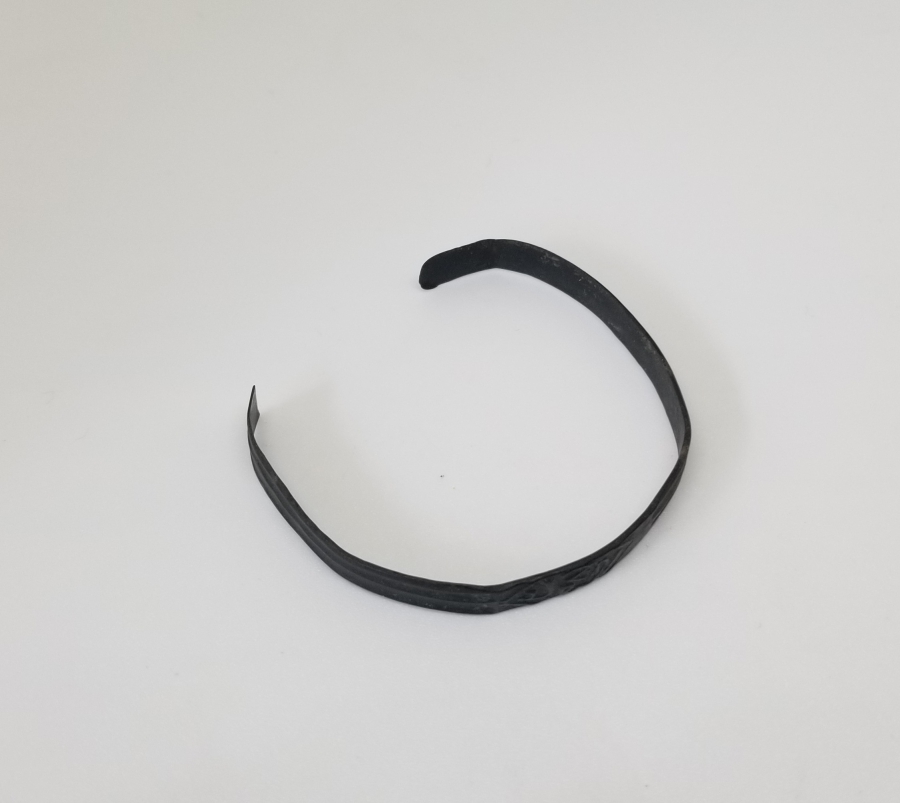 1800 BAŞLARI ÜZERİ OSMANLICA YAZILI NADİR TILSIMLI ERKEK BİLEKLİĞİ - NADİR