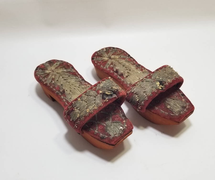 GÜMÜŞ SIRMA İŞÇİLİKLİ OSMANLI DÖNEMİ NALIN - TAKUNYA