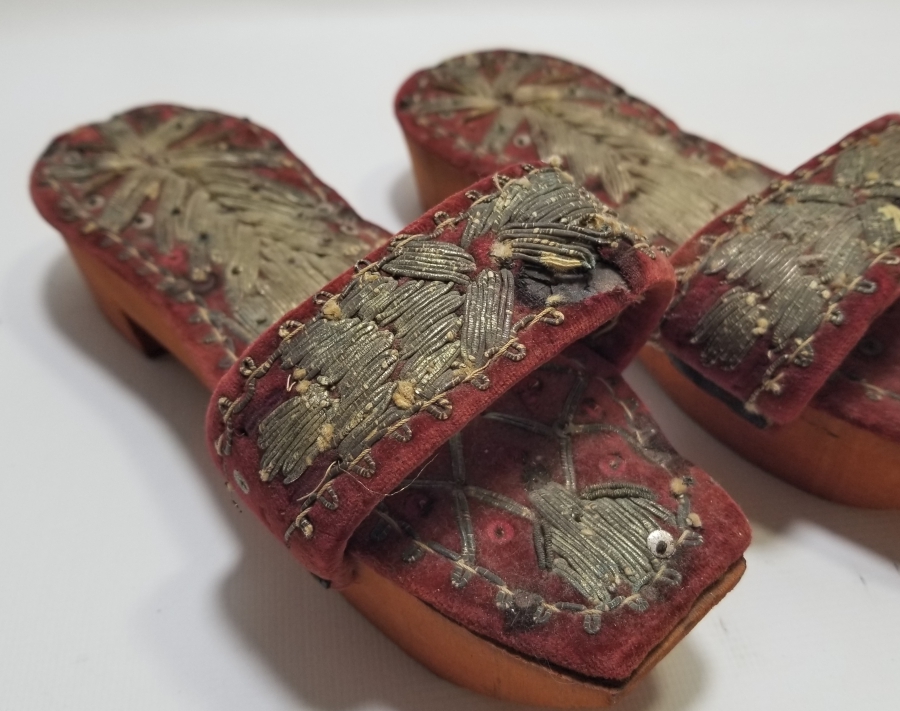 GÜMÜŞ SIRMA İŞÇİLİKLİ OSMANLI DÖNEMİ NALIN - TAKUNYA