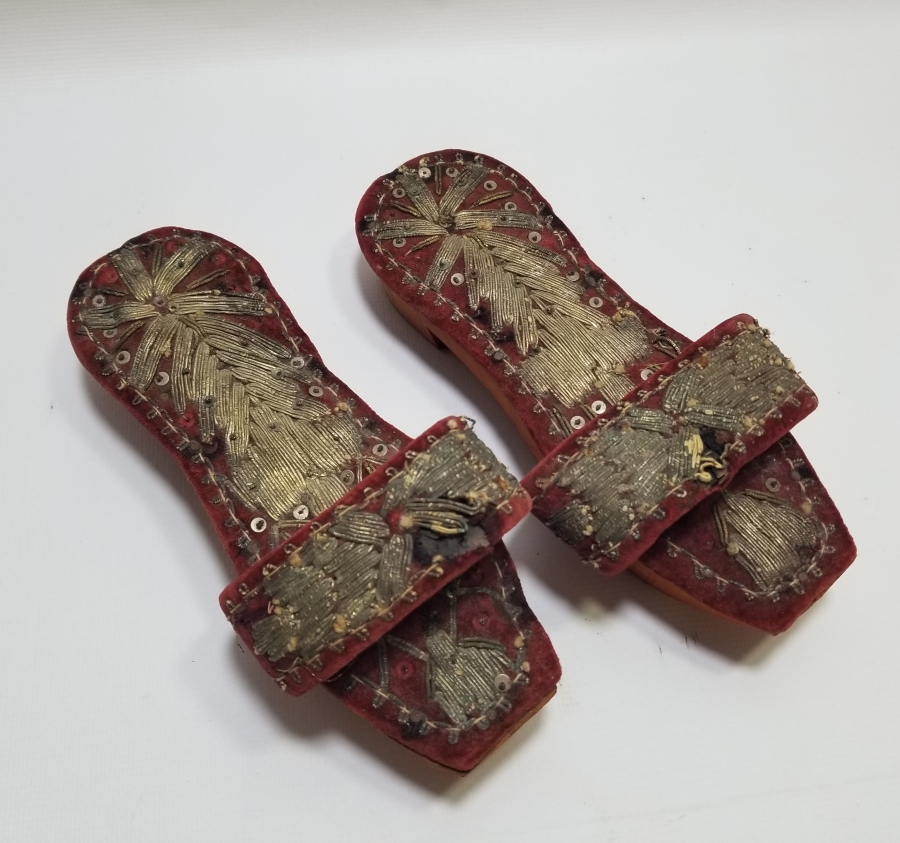 GÜMÜŞ SIRMA İŞÇİLİKLİ OSMANLI DÖNEMİ NALIN - TAKUNYA