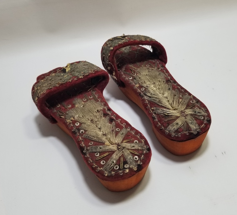 GÜMÜŞ SIRMA İŞÇİLİKLİ OSMANLI DÖNEMİ NALIN - TAKUNYA