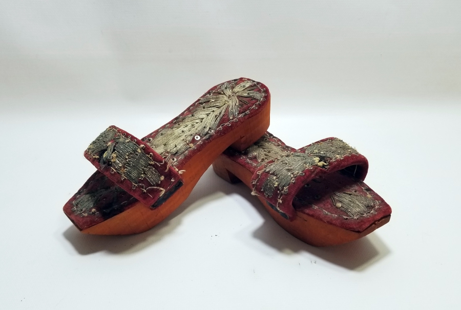 GÜMÜŞ SIRMA İŞÇİLİKLİ OSMANLI DÖNEMİ NALIN - TAKUNYA