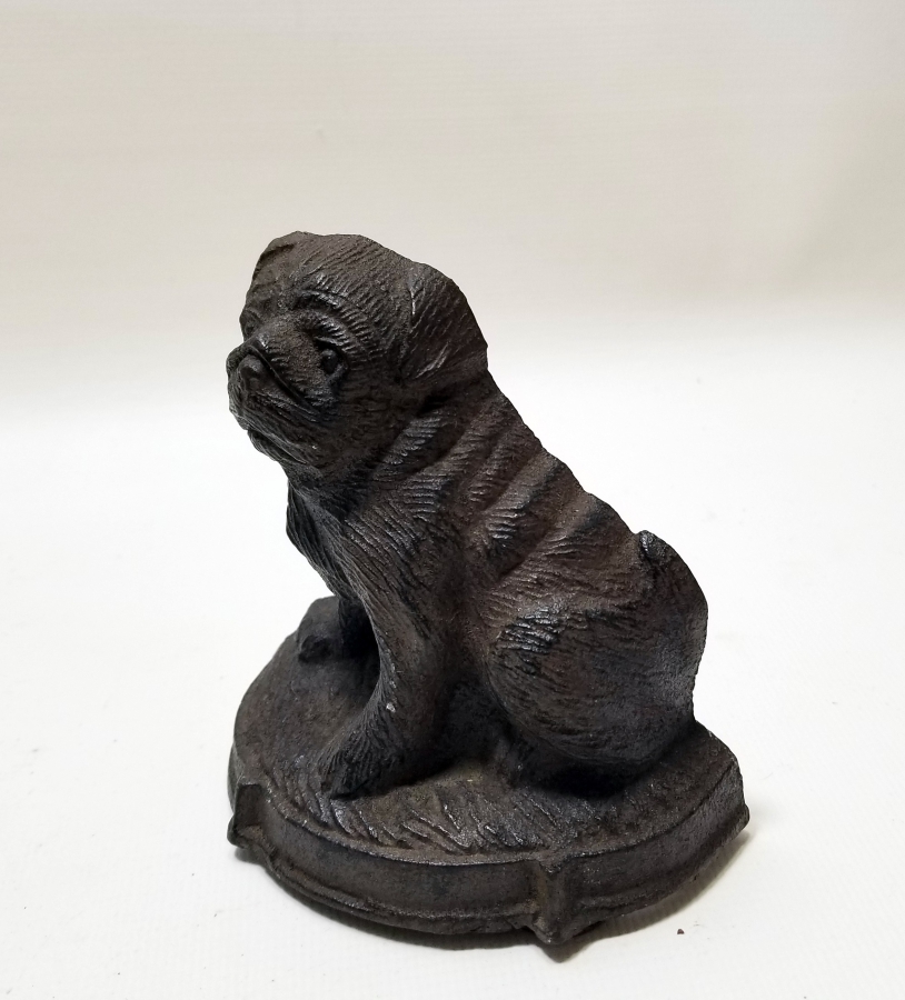 DEMİR DÖKÜM ANTİKA KÖPEK FORMLU KAPI STOPERİ