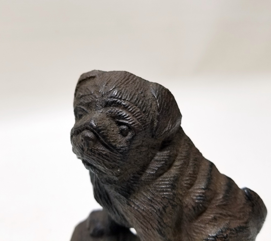 DEMİR DÖKÜM ANTİKA KÖPEK FORMLU KAPI STOPERİ