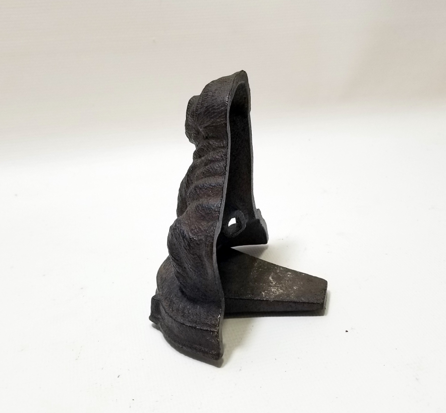 DEMİR DÖKÜM ANTİKA KÖPEK FORMLU KAPI STOPERİ