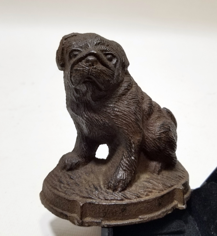 DEMİR DÖKÜM ANTİKA KÖPEK FORMLU KAPI STOPERİ