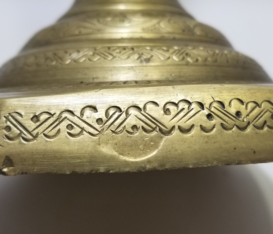 ÜZERİ İŞLEMELİ NADİR TİPTE SÜLEYMANİYE ŞAMDAN