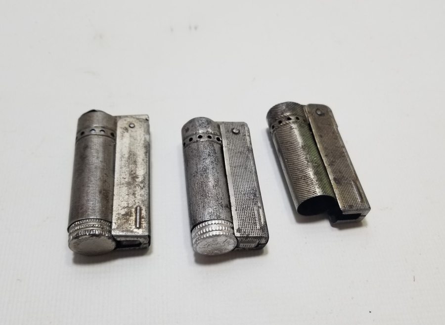 ÜÇ ADET ANTİKA MUHTAR ÇAKMAĞI