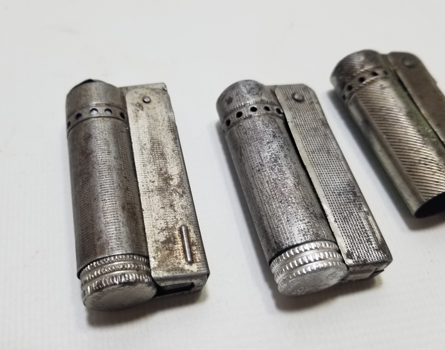 ÜÇ ADET ANTİKA MUHTAR ÇAKMAĞI