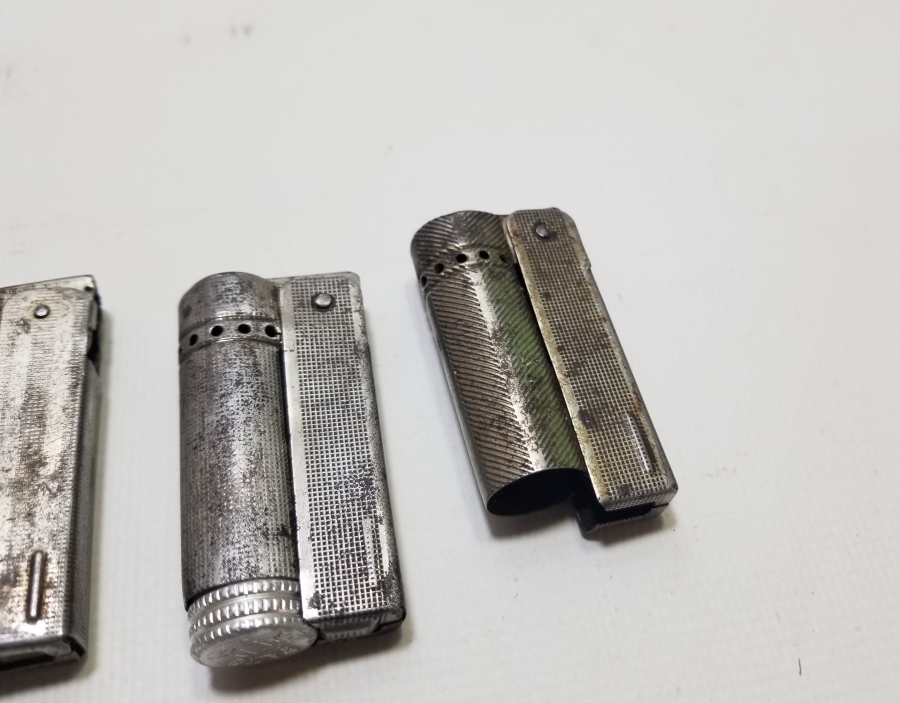 ÜÇ ADET ANTİKA MUHTAR ÇAKMAĞI