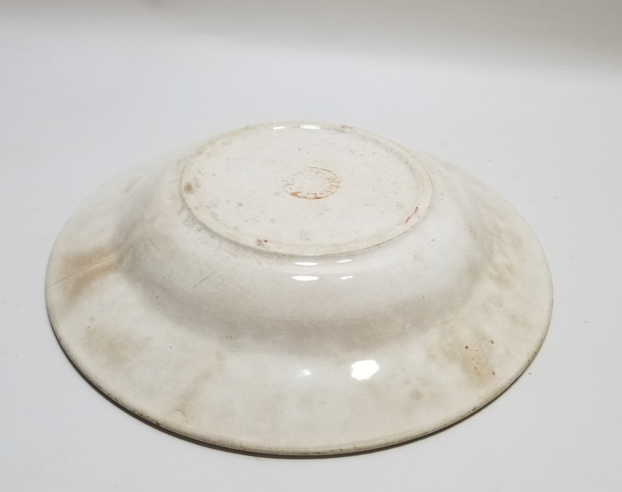 OSMANLI DÖNEMİ EL BOYAMA PAPATYALI TABAK