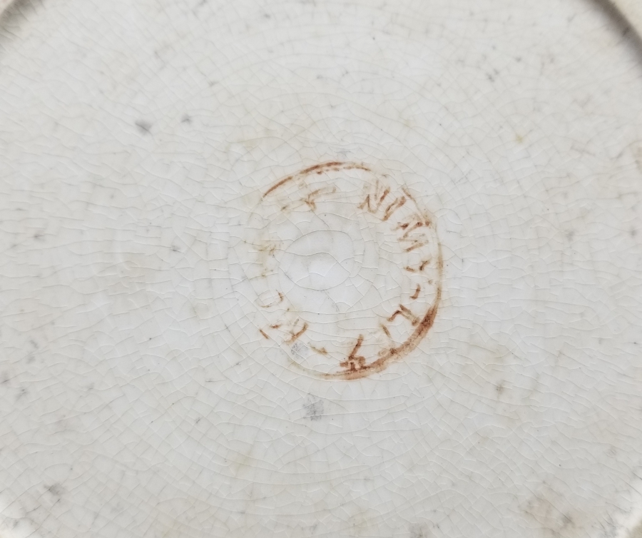 OSMANLI DÖNEMİ EL BOYAMA PAPATYALI TABAK