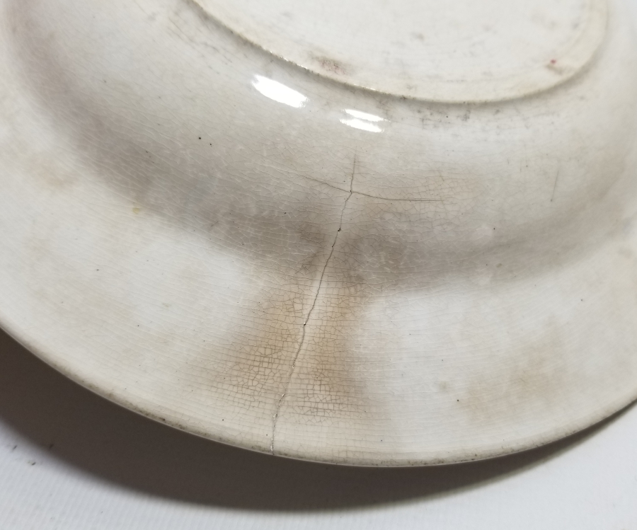 OSMANLI DÖNEMİ EL BOYAMA PAPATYALI TABAK