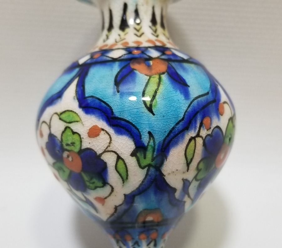 OSMANLI DÖNEMİ NADİR KÜTAHYA VAZO