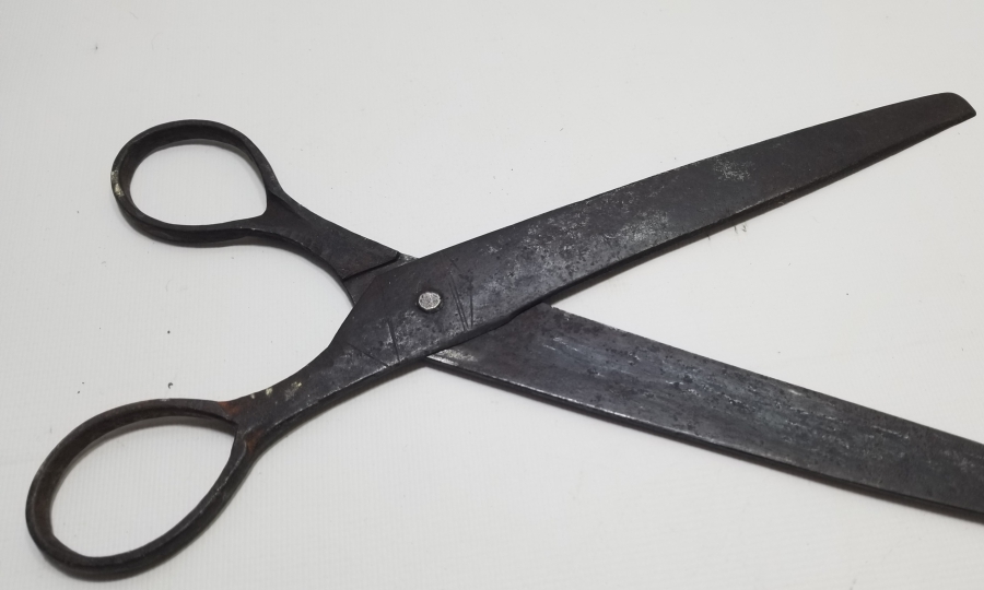 OSMANLI DÖNEMİ DEV BOYDA AFYON İŞİ LOKUM MAKASI