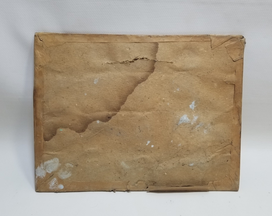 HAZRETİ ALİ'NİN KENDİ CENAZESİNİ TAŞIMA SAHNELİ ÇERÇEVESİNDE PANO