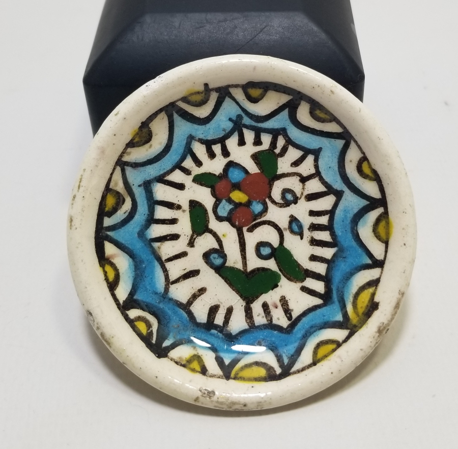 OSMANLI DÖNEMİ EL BOYAMA KÜTAHYA LOKUMLUK - HURMALIK