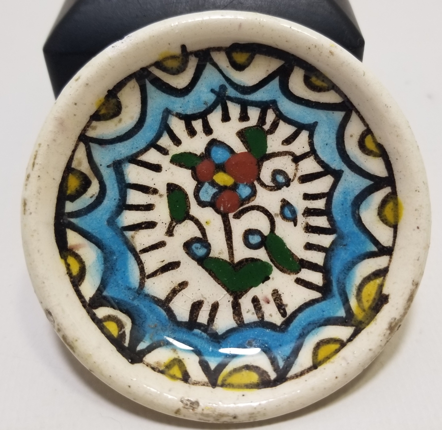 OSMANLI DÖNEMİ EL BOYAMA KÜTAHYA LOKUMLUK - HURMALIK