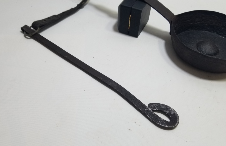 ORİJİNAL KARIŞTIRICISIYLA OSMANLI DÖNEMİ NADİR KAHVE KAVURMA TAVASI