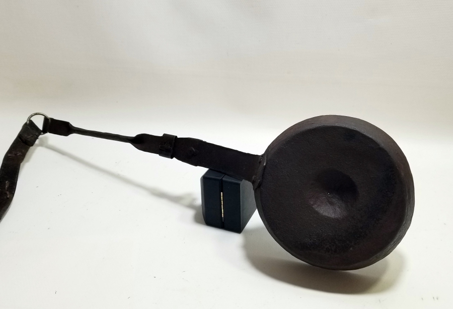 ORİJİNAL KARIŞTIRICISIYLA OSMANLI DÖNEMİ NADİR KAHVE KAVURMA TAVASI