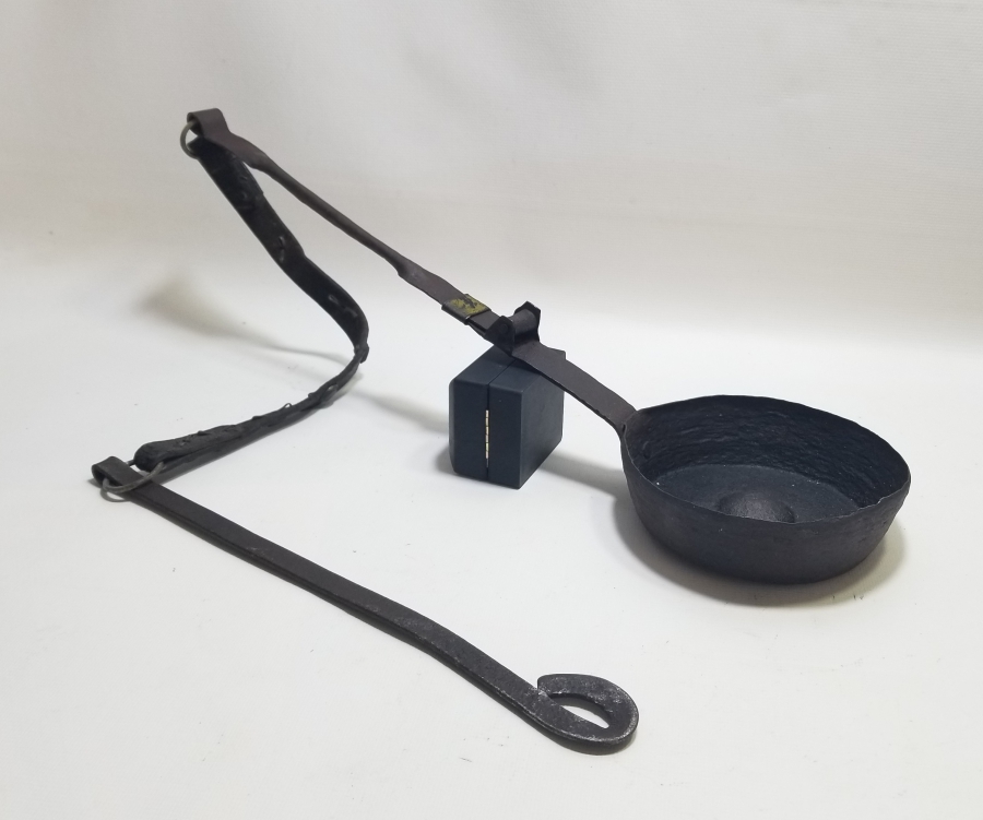 ORİJİNAL KARIŞTIRICISIYLA OSMANLI DÖNEMİ NADİR KAHVE KAVURMA TAVASI