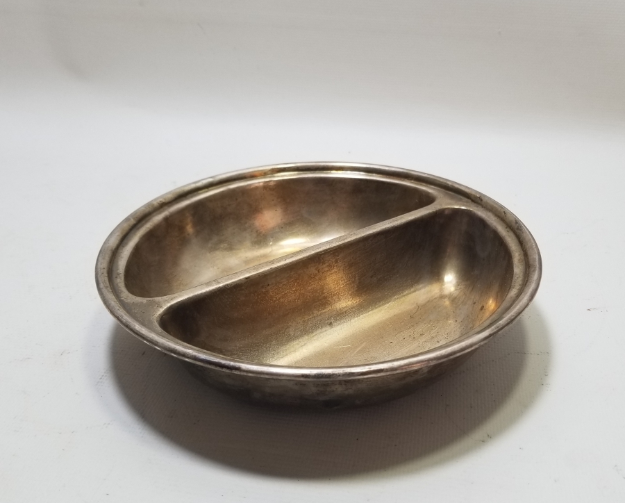 GÜMÜŞ KAPLAMA ANTİKA İKİLİ İKRAMLIK