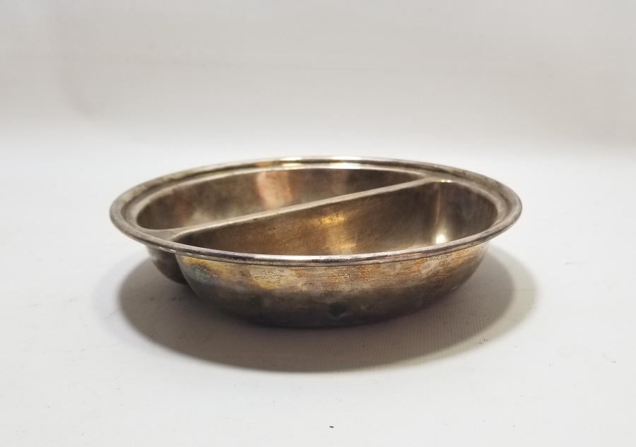 GÜMÜŞ KAPLAMA ANTİKA İKİLİ İKRAMLIK