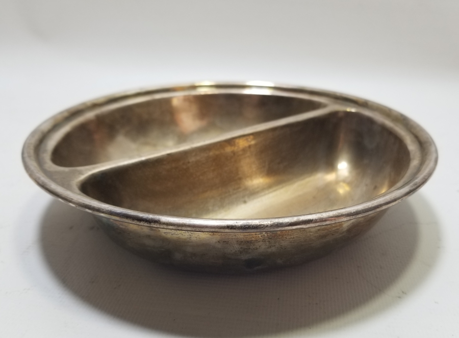 GÜMÜŞ KAPLAMA ANTİKA İKİLİ İKRAMLIK