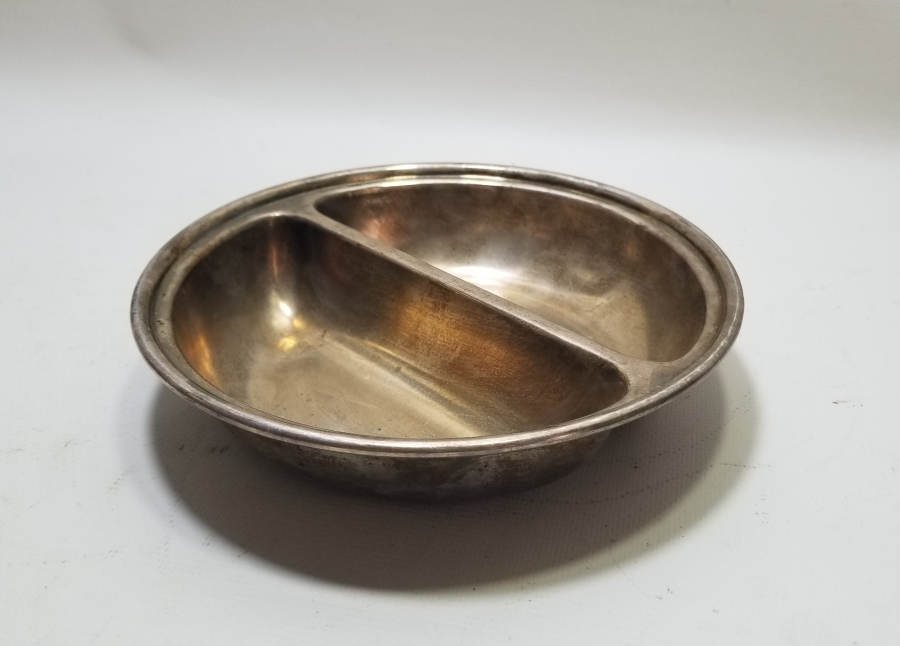 GÜMÜŞ KAPLAMA ANTİKA İKİLİ İKRAMLIK