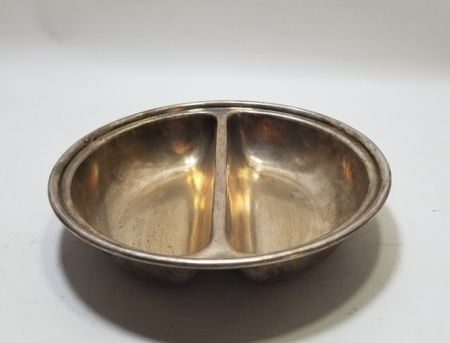 GÜMÜŞ KAPLAMA ANTİKA İKİLİ İKRAMLIK