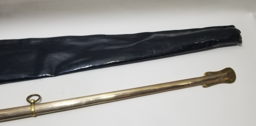 ORİJİNAL ÇANTASINDA BOYNUZ SAPLI ANTİKA SUBAY KILICI