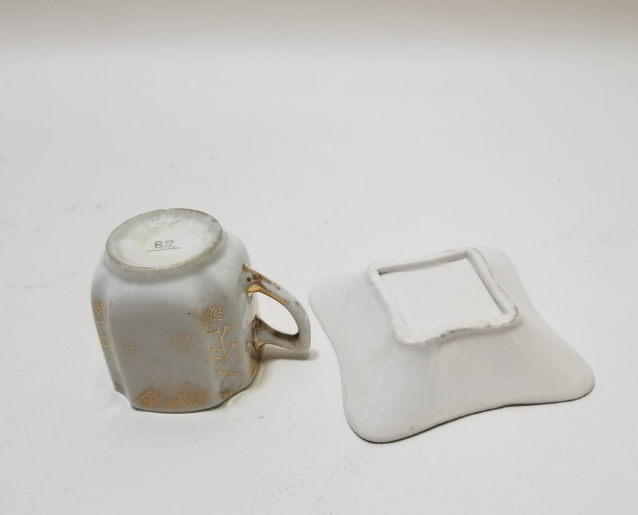 ÜZERİ ALTIN VERMEYLİ OSMANLI DÖNEMİ NADİR FİNCAN TAKIMI