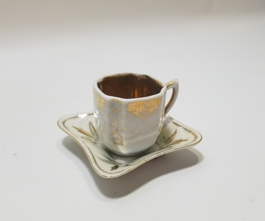 ÜZERİ ALTIN VERMEYLİ OSMANLI DÖNEMİ NADİR FİNCAN TAKIMI