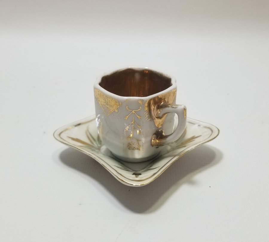 ÜZERİ ALTIN VERMEYLİ OSMANLI DÖNEMİ NADİR FİNCAN TAKIMI