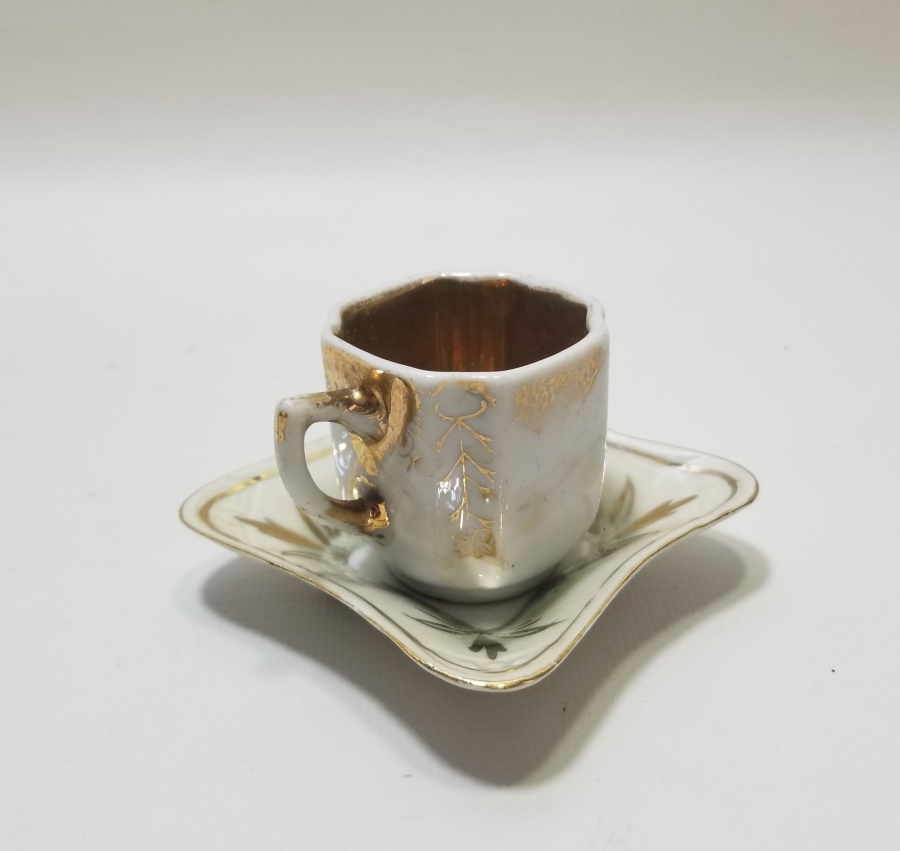 ÜZERİ ALTIN VERMEYLİ OSMANLI DÖNEMİ NADİR FİNCAN TAKIMI